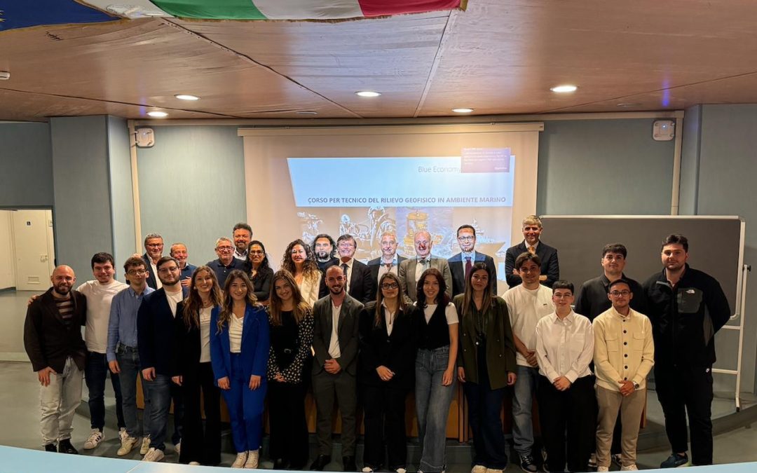 Si conclude il primo corso per “Tecnico del rilievo geofisico in ambiente marino”